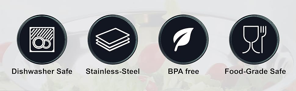 dishwasher safe - BPA free