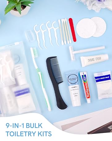 9-IN-1BULK TOILETRY KITS