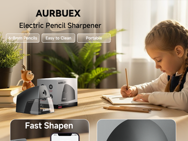 Auto stop electric sharpener