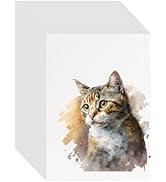 KINLINK 100PCS Thick 5x7 Bulk Watercolor Paper Pad, 140lb/300g Water Color Paper for Kids, Adults...