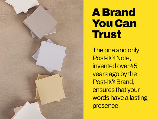 A Brand You Can Trust