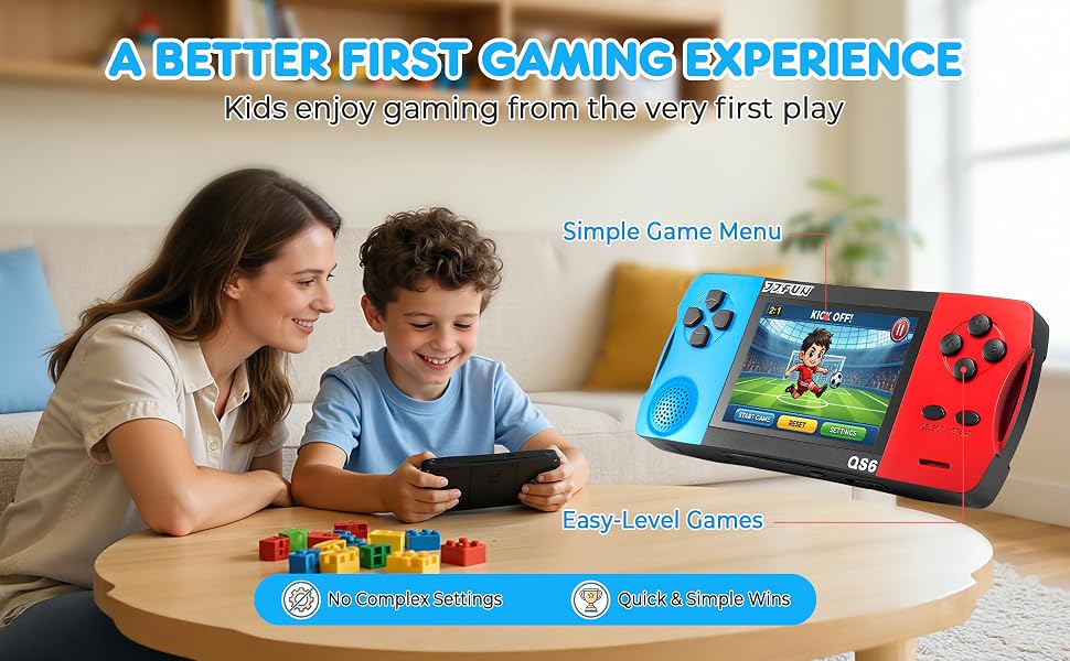 the handheld game kids can enjoy gaming