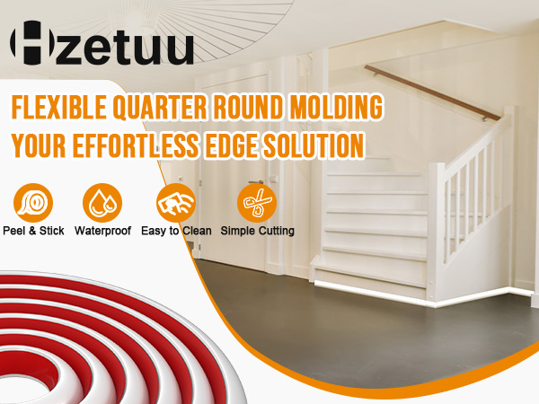 flexible quarter round molding