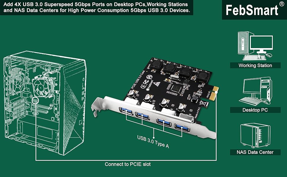 pcie usb card pcie usb expansion card pcie usb 3.0 expansion card usb-a card
