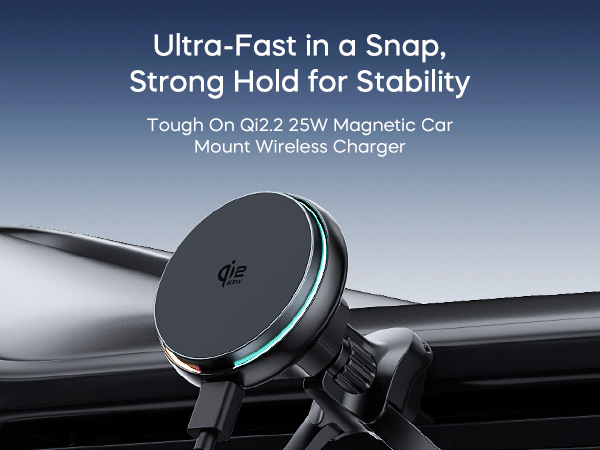 25W wireless car charger