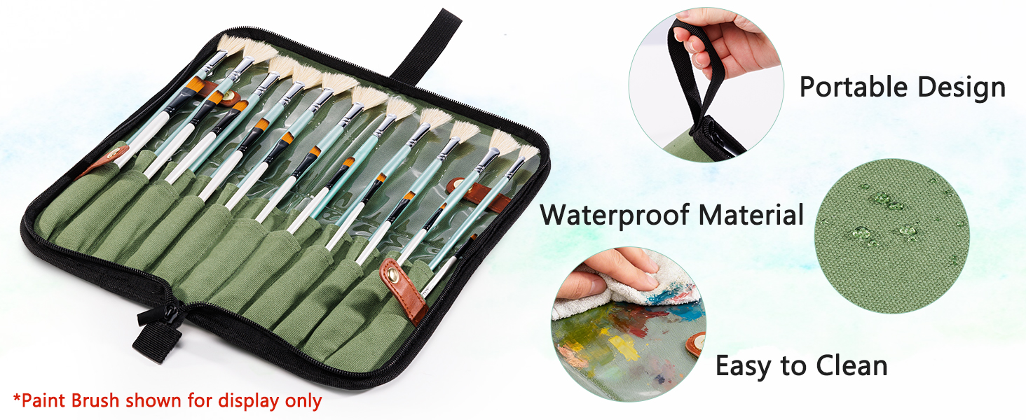 Paint Brush Holder & Organizer