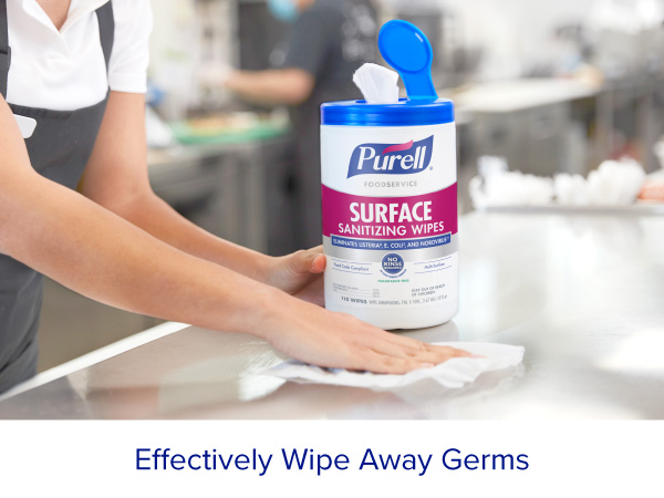 Effectively Wipe Away Germs