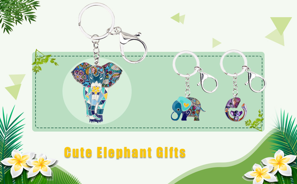 Elephant Keychain