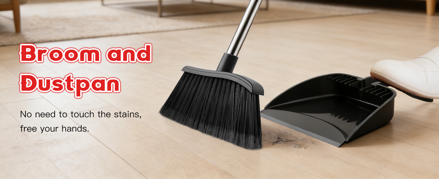Broom and Dustpan