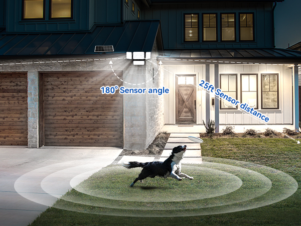solar motion lights outdoor