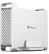 Yottamaster Type-C 2.5" Hard Drive Enclosure, 10Gbps Aluminum USB3.2 Type-C External Hard Disk Ca...
