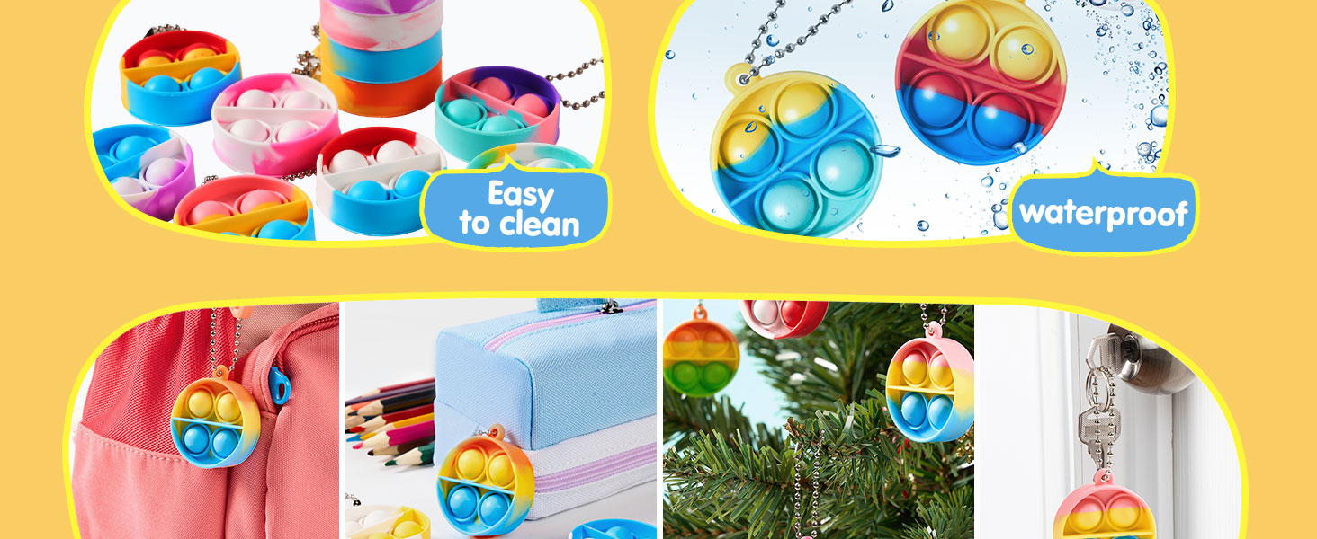 Pop Fidget Keychain Pop Fidget Toys