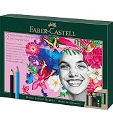 Faber-Castell Polychromos and Pitt Graphite Matte Giftset Artist Gift Set, Multi-Color 40 Count