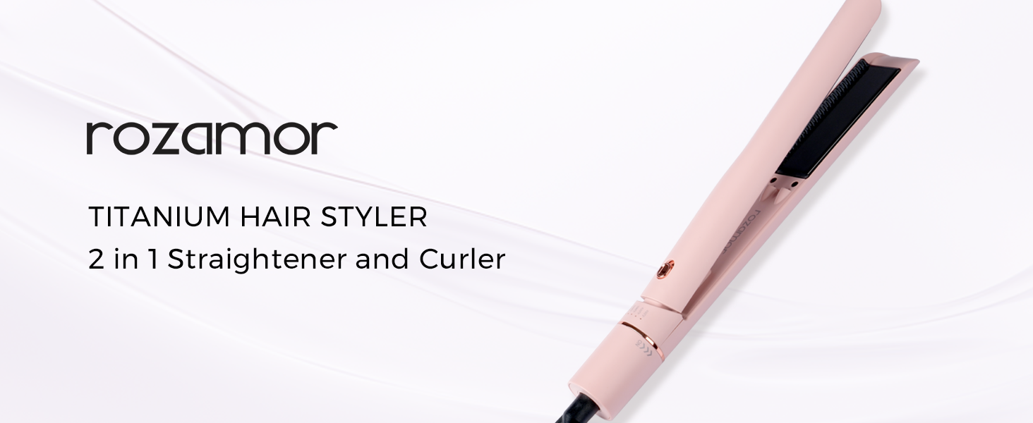 titanium hair styler