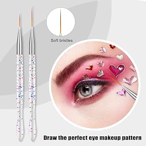 Can be used as an eyeliner brush