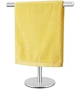 Standing Hand Towel Holder, T-Shape Towel Rack Stand, Stainless Steel Towel Bar for Bathroom Kitc...