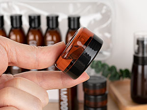 travel toiletry bottles