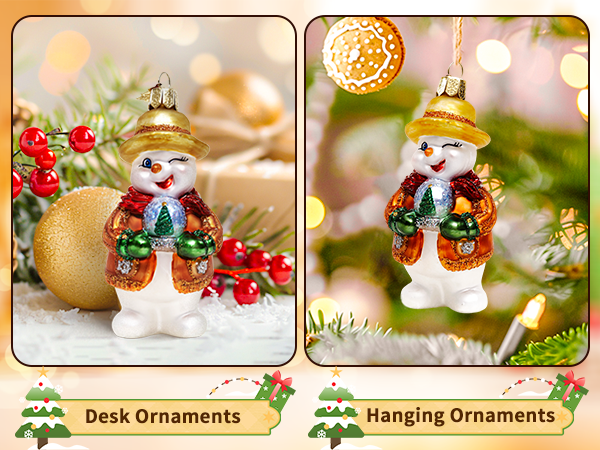 Glass Christmas Decorations