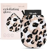 Kitsch Exfoliating Glove – Korean Exfoliating Mitt & Deep Exfoliating Body Scrubber for Shower, B...