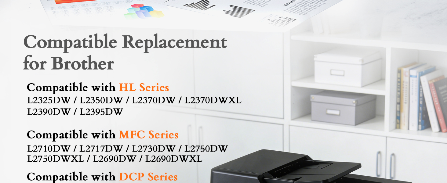 E-Z Ink TN760 Toner for Brother Printer Compatible for Brother TN-760 TN730 TN-730 Toner Cartridges