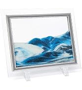 Coitak Moving Sand Art Picture, Sandscape, Moving Desktop Art for Home Decor and Office, Medium S...