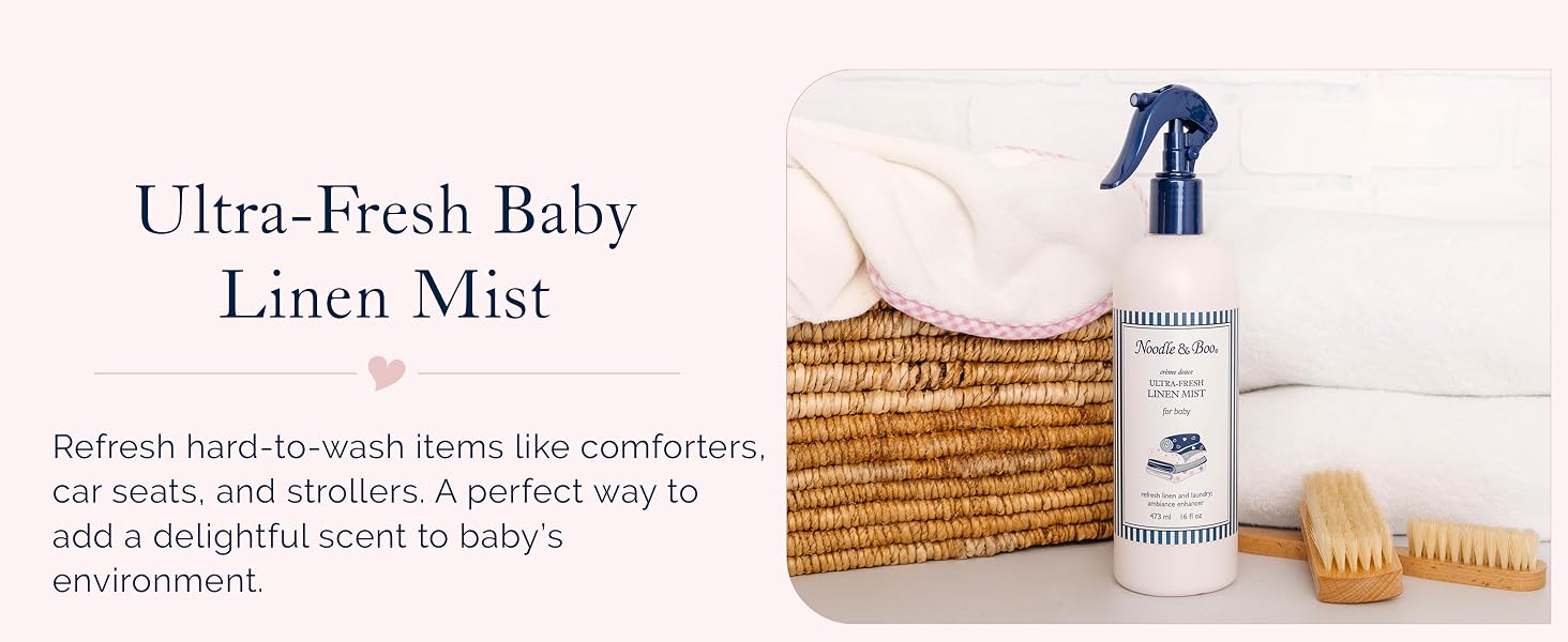 Noodle-&-Boo-Ultra-Strong-Fragrance-Free-Stain-Remover - Baby Linen Mist