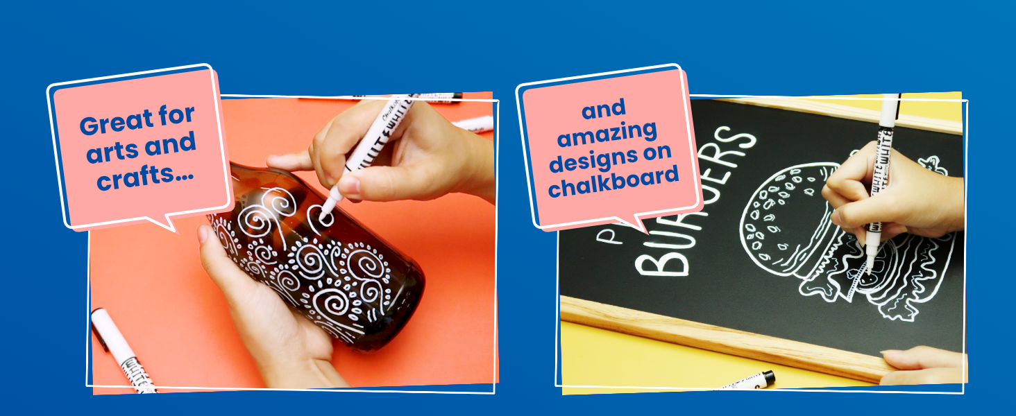 Great for arts and crafts and amazing designs on chalkboard