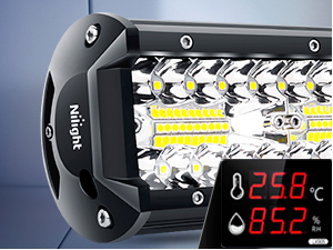 2PCS 6.5 Inch 120W Spot & Flood Combo Driving