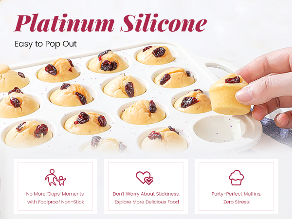 silicone muffin pan