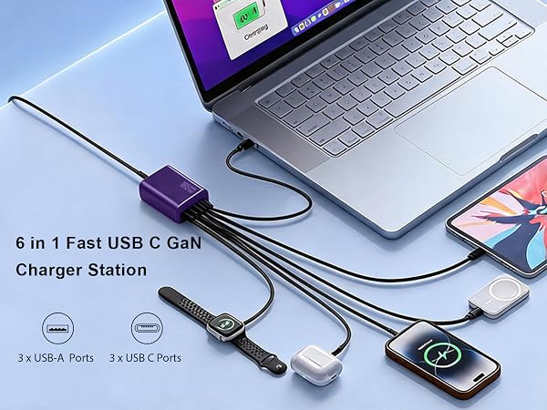 desktop charging station