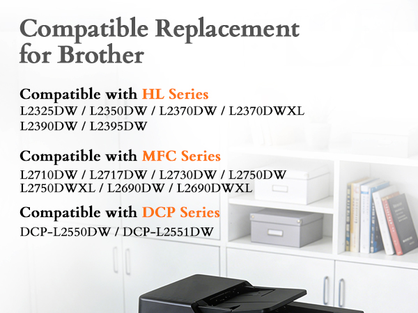 E-Z Ink TN760 Toner for Brother Printer Compatible for Brother TN-760 TN730 TN-730 Toner Cartridges