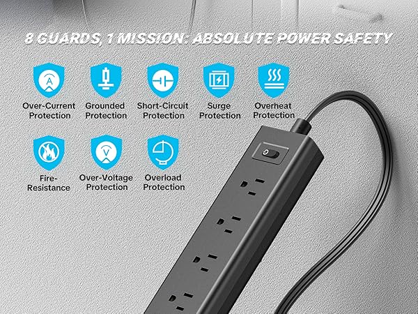 power strip mountable