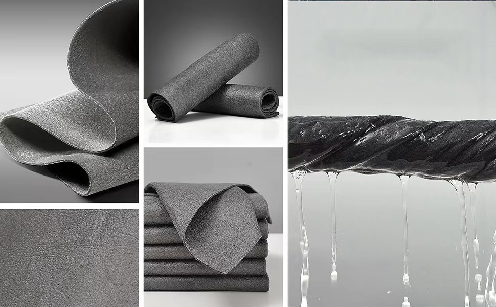 Microfiber quickly absorbs and retains water, ensuring a cleaner wipe on items
