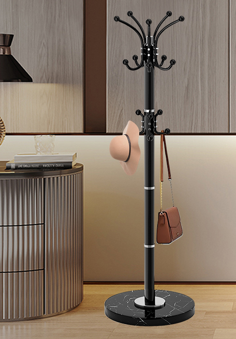 metal coat rack