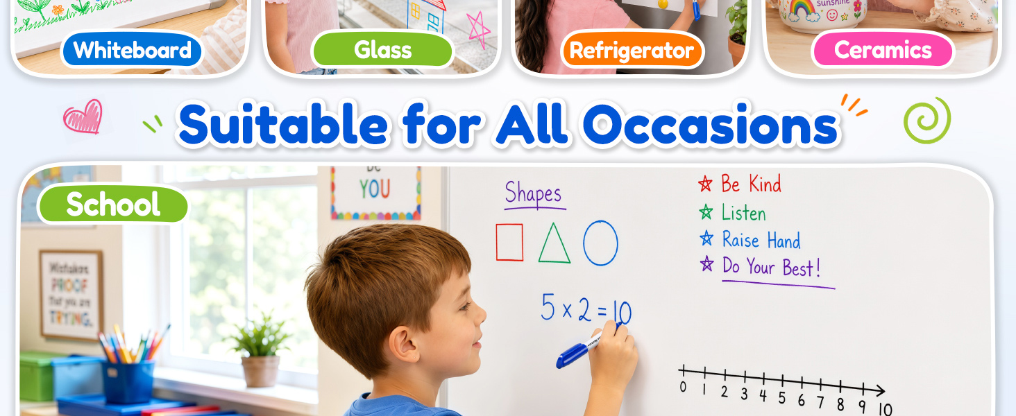 white board markers