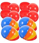 Mikikit 100pcs Hollow Bingo Balls: Openable Raffle Balls with No Number - Party Game Props for Ve...