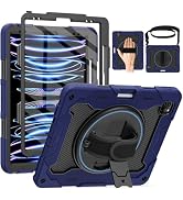 ROSROME for iPad Pro 12.9 inch Case (6th/5th/4th/3rd Gen) for Kids | with Screen Protector 360° K...