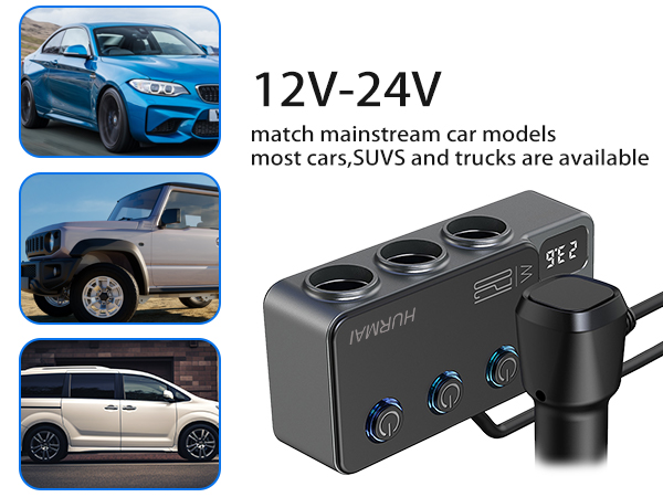 Cigarette Lighter Splitter