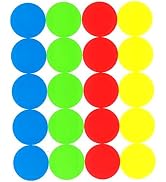 Tagaroom Sticker Dot Labels Color Coded (3/4 Inch Dots)