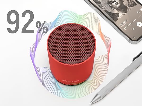 FUNLOGY Portable Mini2 High-Flow Acoustic Grill