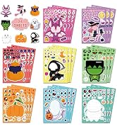 Halloween Party Favors,Halloween Stickers,DIY Crafts Stickers for Kids | Kids Halloween Decoratio...
