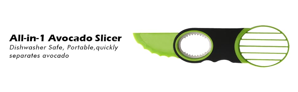all in 1 avocado slicer