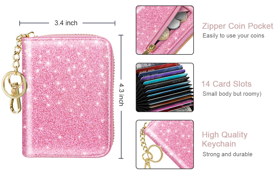 made of high quality leather material and smooth sturdy zippers