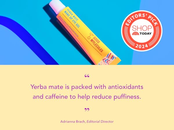 Soothing eye gel to help revitalize and energize tired, puffy eyes