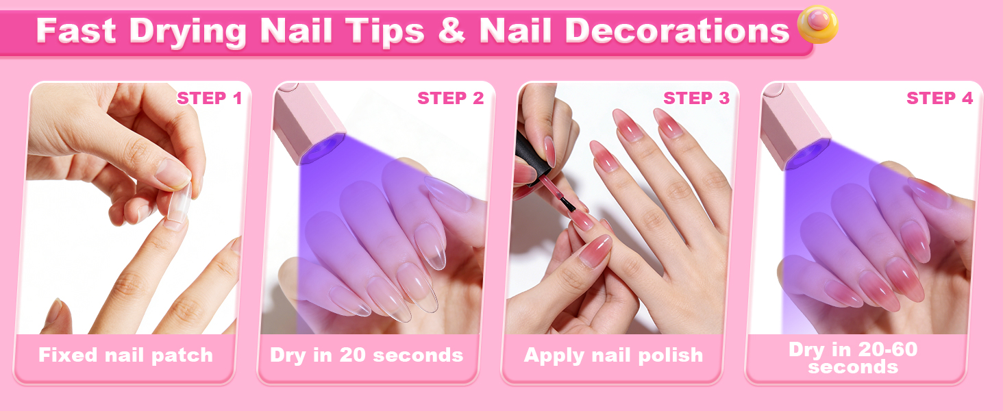 led nail lamp for gel polish