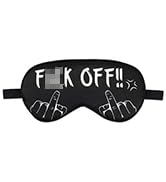 middle finger sleep mask