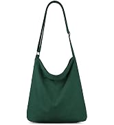 Kememo Corduroy Hobo Bag Crossbody Tote Bag with Zipper, Large Capacity Shoulder Bag Handbags Sho...