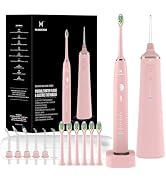 Upgraded Model Water flosser and Electric Toothbrush Combo-5 Brushing & Flossing Mode-Game-Change...