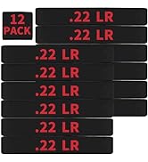 12 Pack Miaozhun .22 LR Magazine Marking Bands .22LR Ammunition Caliber Identification