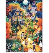 Motiloo Halloween Town Jigsaw Puzzle 500 Piece for Adults 20